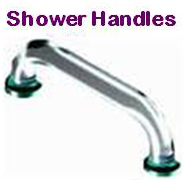 shower handles and hinges