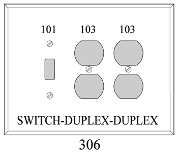 P306: Triple - Toggle/2 Duplex Combo