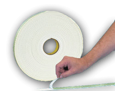 DFT403212: 3M® 1/2 x 1/32 White Double Faced Tape