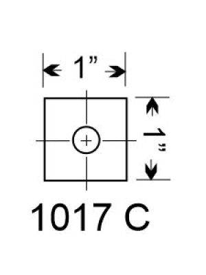 1017_C: Shelf End Support #2