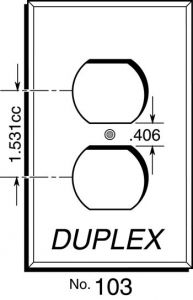 P103_BNM: Bronze Mirror Duplex