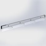 1247 C: 24" Shelf End Support