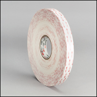 DFT495012: 3M® 1/2 x 1/32 VHB White Double Sided