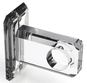 BEE4_C: Europa Towel Bar End