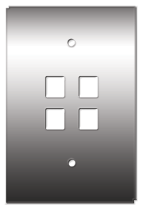 JACK1474: CAT5 Modular Plate