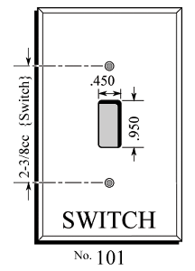 P101J: Jumbo Single Toggle