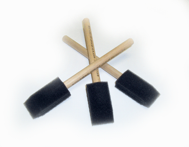 1" Foam Paint Brush