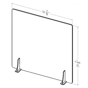 PBS-3232:Barrier/Shield 32w x 32h #4